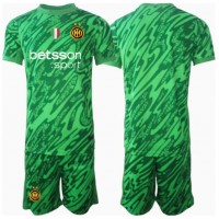 Camiseta Inter Milan Portero Primera Equipación Replica 2024-25 para niños mangas cortas (+ Pantalones cortos)